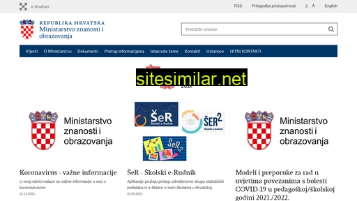 mzo.gov.hr alternative sites