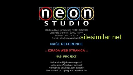 neonstudio.hr alternative sites