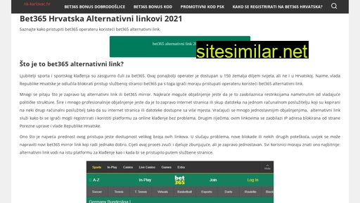 nk-karlovac.hr alternative sites