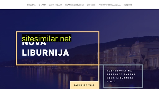 novaliburnija.hr alternative sites