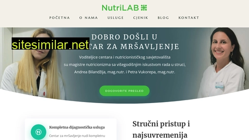 nutrilab.hr alternative sites