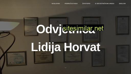 odvjetnicalidijahorvat.hr alternative sites