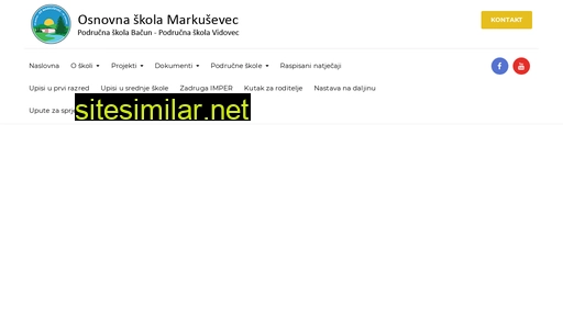 os-markusevec.hr alternative sites