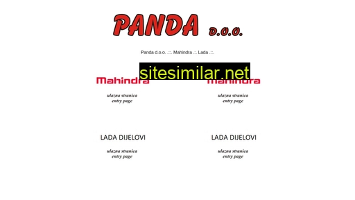 panda.hr alternative sites