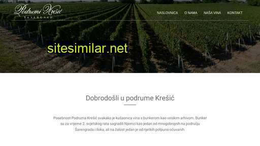 podrumi-kresic.hr alternative sites