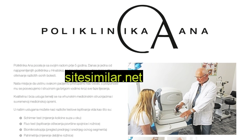 poliklinika-ana.hr alternative sites