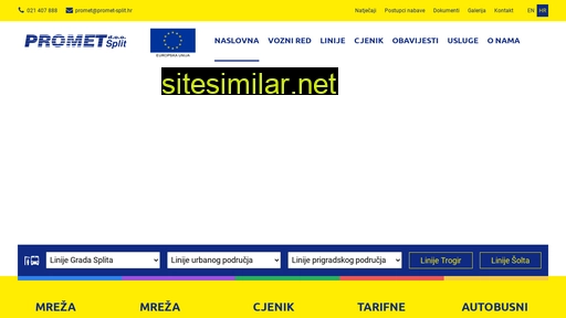 promet-split.hr alternative sites