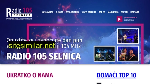 radio105.hr alternative sites