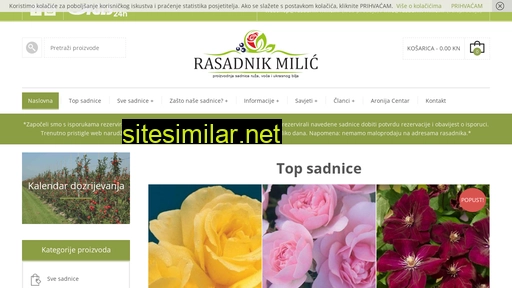 rasadnik-milic.hr alternative sites