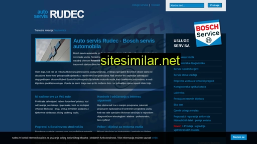 rudec.hr alternative sites
