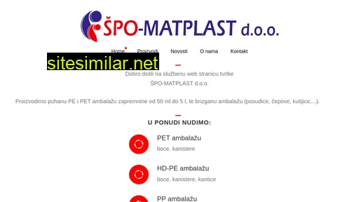 Spo-matplast similar sites