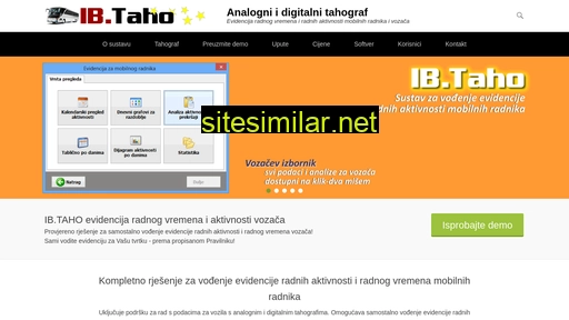 tahograf.com.hr alternative sites
