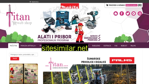 titan.com.hr alternative sites