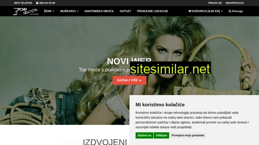 topmoda.hr alternative sites