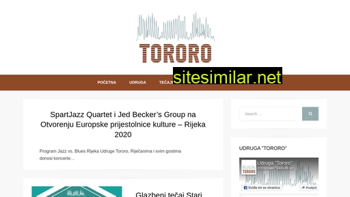 tororo.hr alternative sites