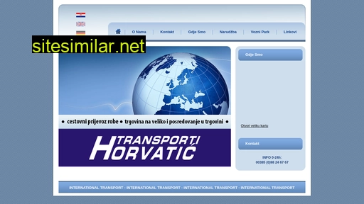 transporti-horvatic.hr alternative sites
