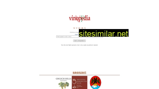 vinopedia.hr alternative sites