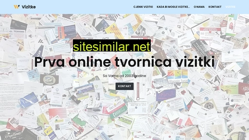 vizitke.com.hr alternative sites