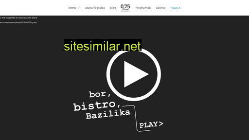 075bistro.hu alternative sites