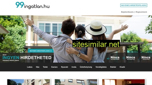 99ingatlan.hu alternative sites