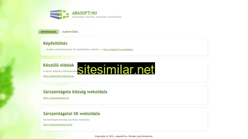 abasoft.hu alternative sites