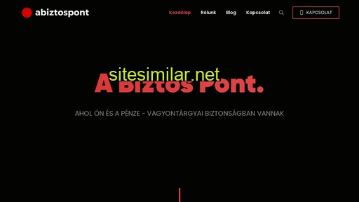 abiztospont.hu alternative sites