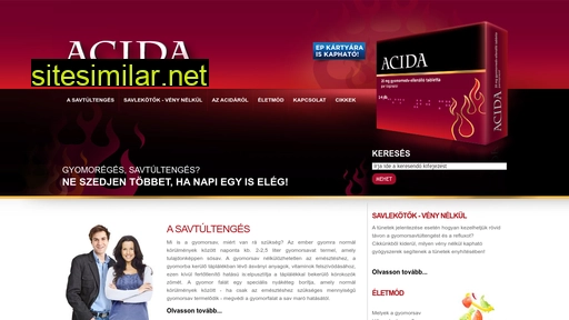 acida.hu alternative sites