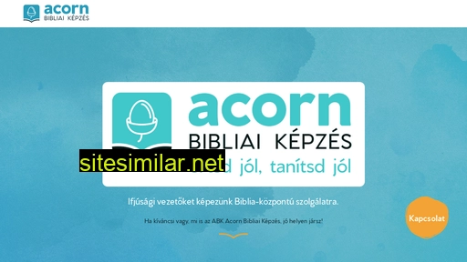Acornbibliaikepzes similar sites