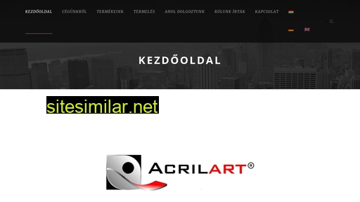 acrilart.hu alternative sites
