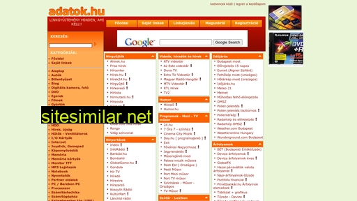 adatok.hu alternative sites