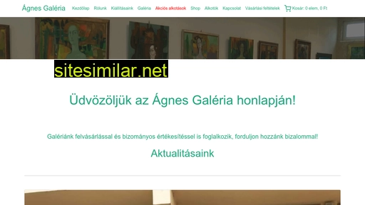 agnesgaleria.hu alternative sites