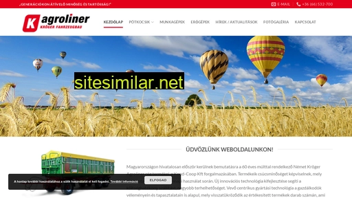 agrolinerimport.hu alternative sites