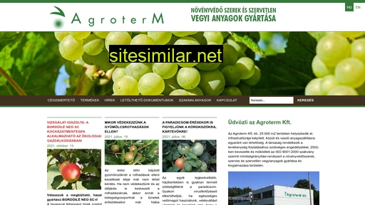 agroterm.hu alternative sites