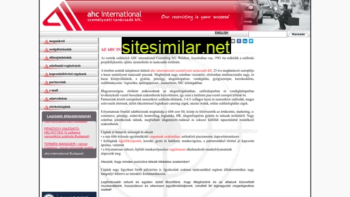 Ahc-international similar sites