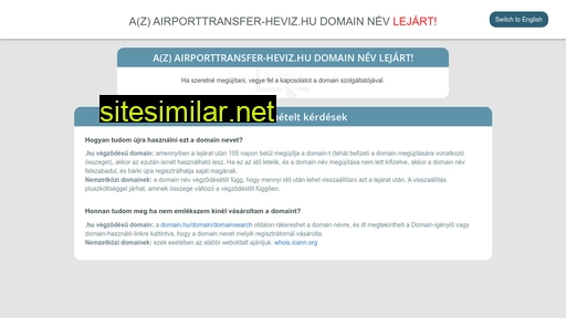 airporttransfer-heviz.hu alternative sites
