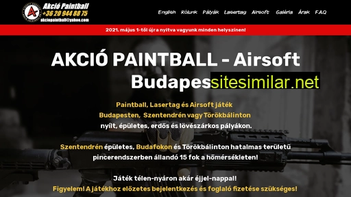 akcio-paintball.hu alternative sites