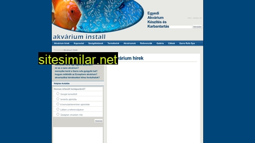 akvariuminstall.hu alternative sites