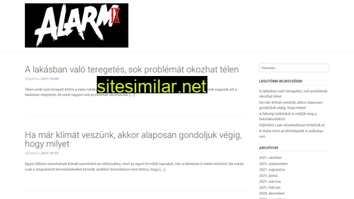 alarmix.hu alternative sites