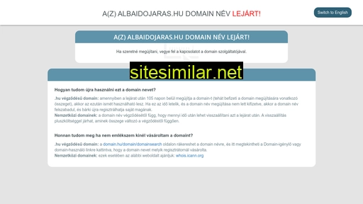 albaidojaras.hu alternative sites