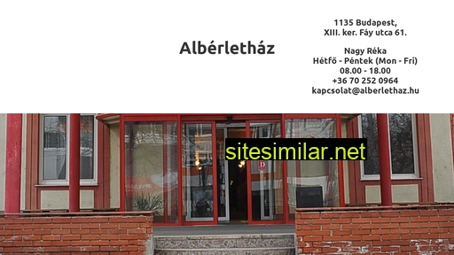 alberlethaz.hu alternative sites