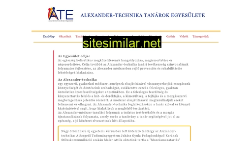 alexandertanarok.hu alternative sites