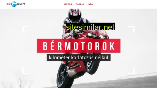 alexbikers.hu alternative sites