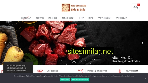 alfameat.hu alternative sites
