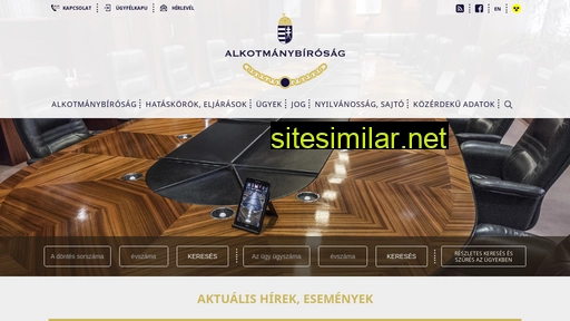 alkotmanybirosag.hu alternative sites