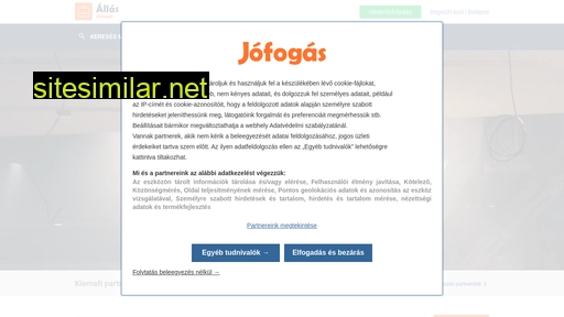 allas.jofogas.hu alternative sites