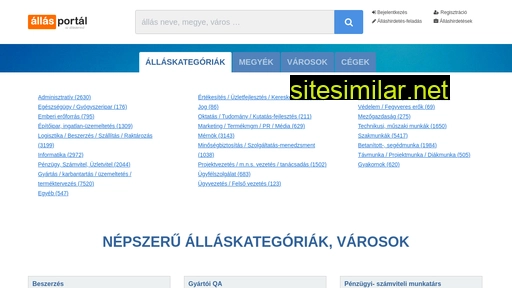 allasportal.hu alternative sites