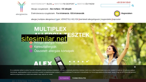 allergytest.hu alternative sites
