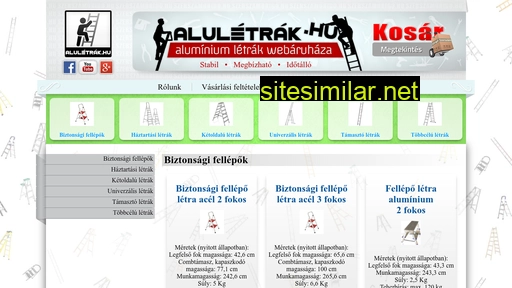 aluletrak.hu alternative sites