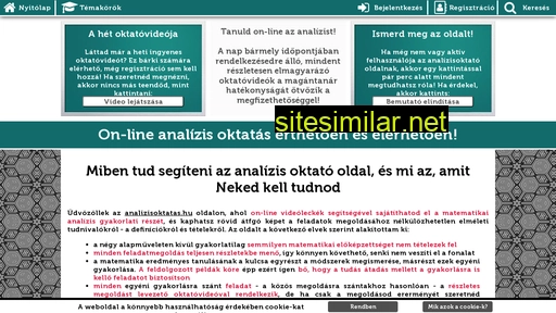 analizisoktatas.hu alternative sites