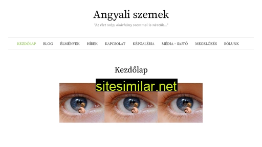 angyaliszemek.hu alternative sites